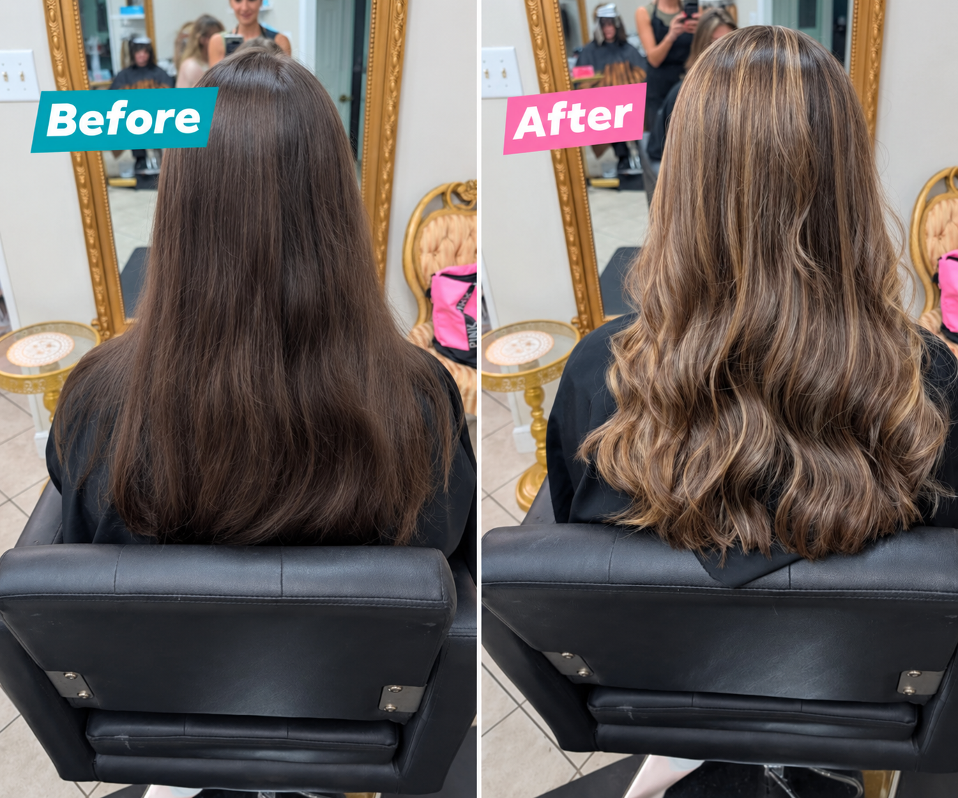 Before and After: Balayage